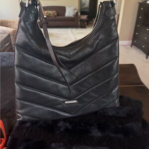 Black Leather Women's Bag